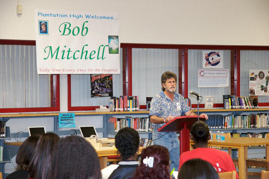 Bob Mitchell–Author Visit